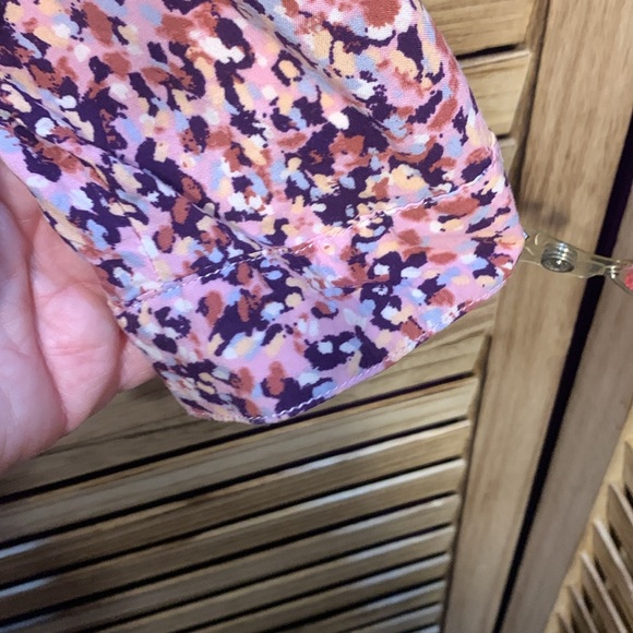 Beach Lunch Lounge Collection Button Down Blouse M - Picture 6 of 8